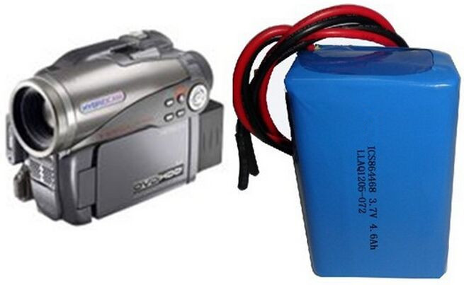 低温DV锂电池 3.7V 4600MAH