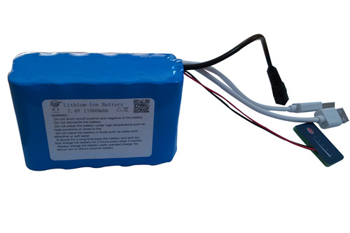 灯具锂电池|7.4V降压到5V锂电池